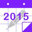 Icon of program: PolyCalendar 2015 - Sched…