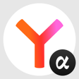 Icono de programa: Yandex Browser (alpha)