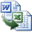 Icon of program: Batch Word to Excel Conve…