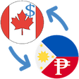 Icono de programa: Philippine peso to Canadi…