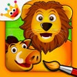 Icono de programa: Savanna Animals: Toddlers…