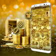 Icono del programa: Gold Coin Launcher Theme
