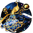 Icon of program: Gold Peacock Diamond Them…