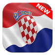 Icon of program: Croatia Flag Wallpapers -…