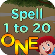 Icono de programa: Kids 1 to 20 Numbers Spel…