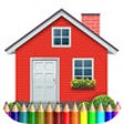 Icono de programa: coloring book the house f…