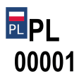 Icon of program: Polish license plates