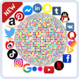 Icono de programa: All social media and netw…