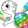 Icono de programa: Glitter Coloring Book for…