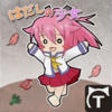 Girl barefoot -I want to be a foot of Steel- icon