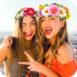 Icono de programa: Flower crown photo editor