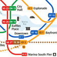 Icono de programa: Singapore MRT and LRT Map