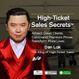 Icono de programa: High Ticket Sales Secrets
