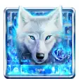 Icon of program: Blue Fire Wolf Keyboard T…