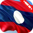 Icon of program: Laos Flag Wallpaper