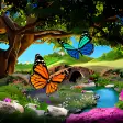Icon of program: 3D Butterfly Live Wallpap…