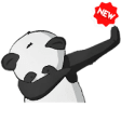 Icon of program: Funny Panda Stickers WASt…