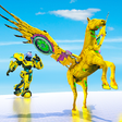 Flying Horse Robot Transform: Horse Shooting Games icon