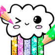 Icon of program: Kawaii Coloring Book Glit…