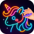 Icon of program: Mystic Doodle: Glow Art D…