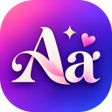 Icono de programa: Fonts Keyboard Theme Cute…