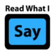 Icon of program: Read What I Say