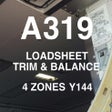 Icono de programa: A319 LOADSHEET T&B 144 4z…