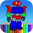 Icon of program: Robot Coloring Book For K…
