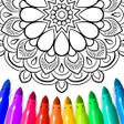Icon of program: Mandala Coloring Pages
