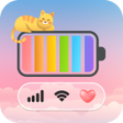 Icon of program: Emoji Battery Widget: Ico…