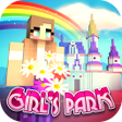 Icono de programa: Girls Theme Park Craft: W…