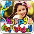 Birthday Photo Frames + Wallpapers icon