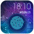 Icon of program: fingerprint style lock sc…