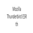 Icon of program: Mozilla Thunderbird ESR t…