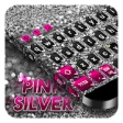Icon of program: Pink Silver Keyboard