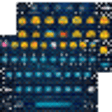 Icono de programa: Neon Circuit Emoji Keyboa…