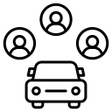 Icon of program: Rodshare: Carpool  Bus