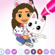 Icon of program: Baby Dollhouse Color By N…