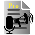 Icon of program: Voice to Text Text to Voi…