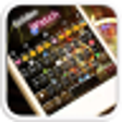 Icono de programa: Golden Watch Emoji Keyboa…