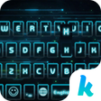 Icono de programa: Electric Blue Keyboard Th…