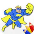 Icon of program: Superheroes - Coloring Bo…