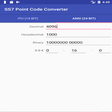Icon of program: SS7 Point Code Converter