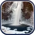 Icon of program: Winter Waterfalls Wallpap…