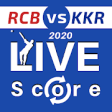Icon of program: RCB vs KKR Live Score - L…
