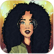 Icono de programa: Cute Black Girly Wallpape…