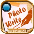 Icon of program: Photo Write - color note …
