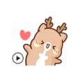 Icon of program: Animated Cute Reindeer St…