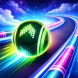Icon of program: Neon Rolling Ball Run 3D