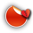 Icon of program: Love Stickers - Add unlim…